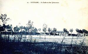 Boufarik - Le Stade vu des Quinconces